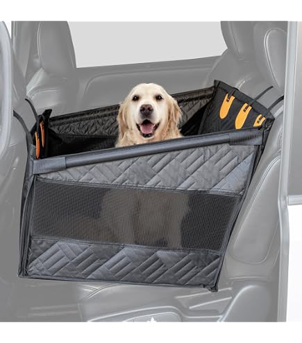 Amazon.co.jp: ペットドライブシート 犬用 車 後部座席 半分タイプ